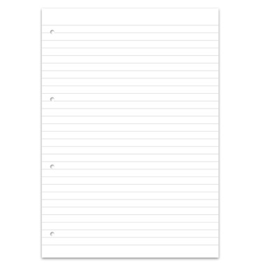 URSUS Collegeblock green A4 608570010 liniert, 70g, 80 Blatt