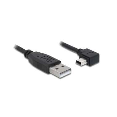 Delock USB 2.0 cable 90° angled USB-A - Mini-USB B 3 m