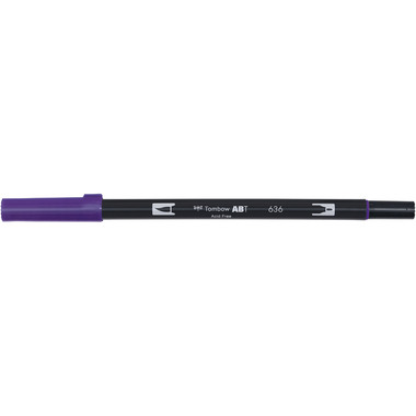 TOMBOW Dual Brush Pen ABT 636 imperial purple