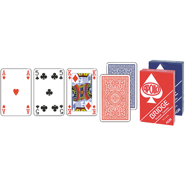 AGMÜLLER Bridge Apollo 57x89mm 106801218 rosso 55 cartoline