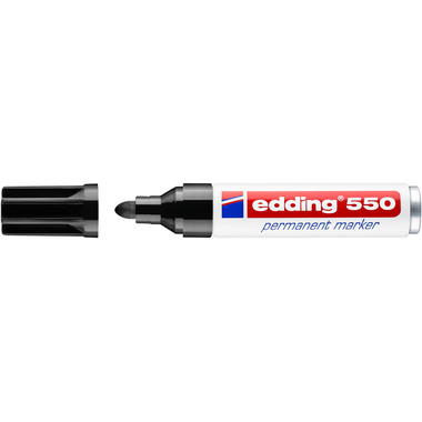 EDDING Marqueur permanent 550 3-4mm 550-1 noir