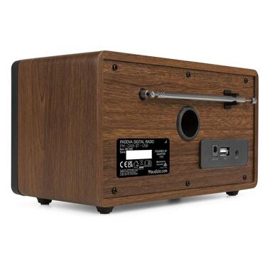 Audizio DAB+ Radio Padova Brown/Black