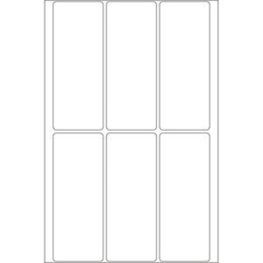 HERMA Etiquettes 32×82mm 2540 blanc 192 pcs.