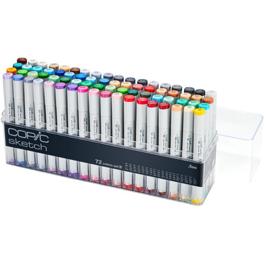 COPIC Marker Sketch 21075161 Set B, 72 Stück