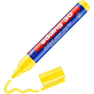 EDDING Permanent Marker 30 1,5-3mm 30-5 gelb