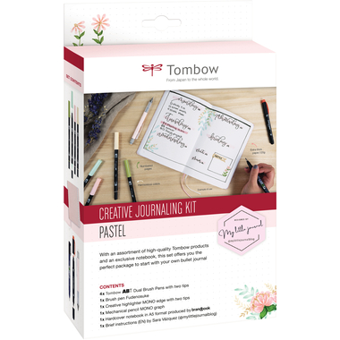TOMBOW Creative Journaling Kit BUJO-SET1 Pastel 8 pcs.