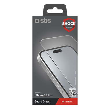 Glas-Displayschutz für iPhone 15 Pro