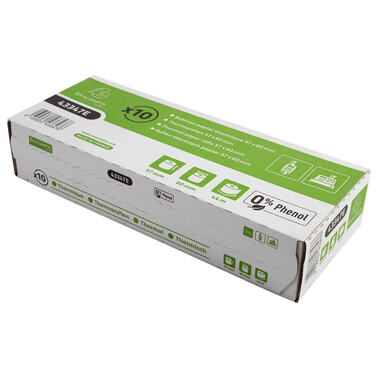 EXACOMPTA Rolle Thermopapier 10 Stk. 43347E 57x60mmx44m für Kasse