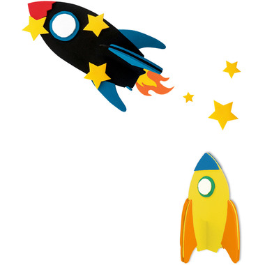 URSUS Moosgummi 20x30cm 8840099 10 Farben ass. 10 Stück