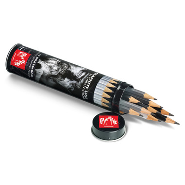 CARAN D'ACHE Graphitstift Grafwood 775.315 ass. 15 Stück