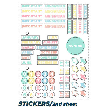 ANCOR Smart Journal A5 UNIQUE 106725 assort., 90g 80 fogl.