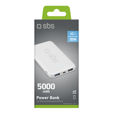Powerbank tascabile con 3 porte USB | SBS