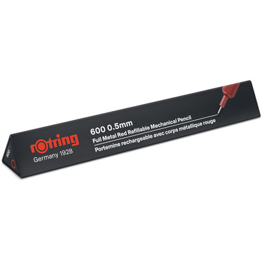 ROTRING Portemines 600 0.5mm 2114264 rouge metallic