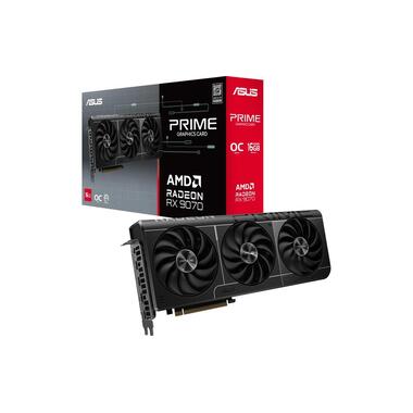 ASUS Carte graphique Prime Radeon RX 9070 OC Edition 16 GB