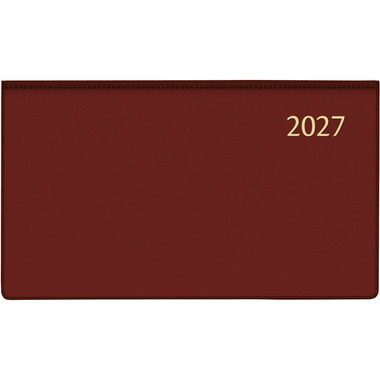AURORA Agenda Seta Novopl. Pearl 2027 1714P 1W/2S ass. ML 9x16.5cm