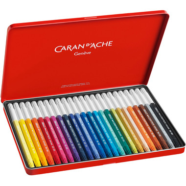 CARAN D'ACHE Feutres Fibralo M 185.324 24-couleurs ass.