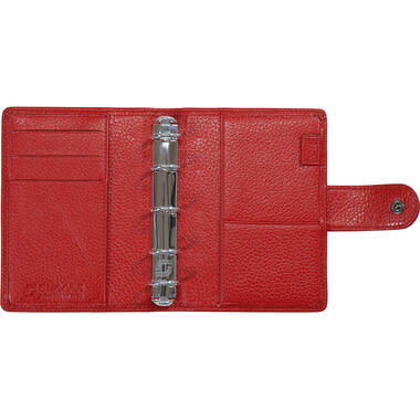SUCCES Agenda Mini carnet Cadiz 84136545U cuir rouge 9.5x12.5cm