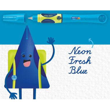 PELIKAN Penna stilografica Griffix 809160 neonfresh blue R