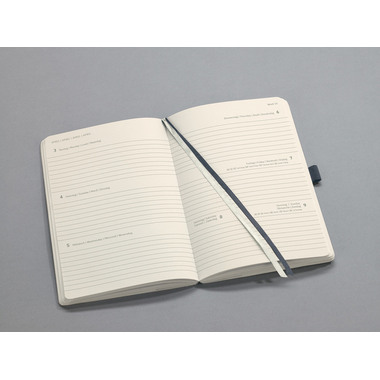 CONCEPTUM Calendario settimanale 2026 C2636 1S/2P grigio scuro 21x13.5cm
