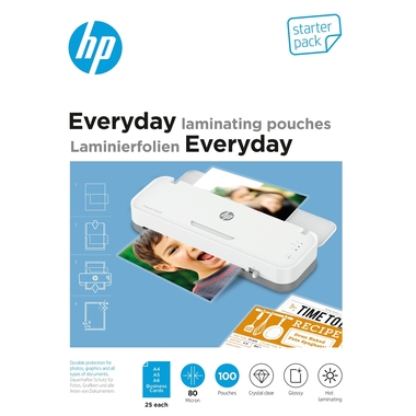 HP Laminiertaschen 9158 Everyday, Starter Set, 80My
