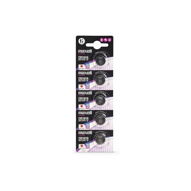 Maxell Europe LTD. Pile bouton CR1616 , 5 Pièce/s