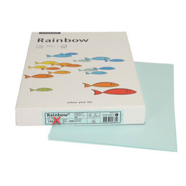 RAINBOW Papier hellblau/82 A3 88042701 FSC, 120g 250 Blatt