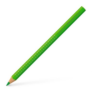 FABER-CASTELL Crayons Jumbo GRIP 110966 l'herbe verte