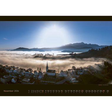 APPENZELLER Calendrier 2026 9783858829030 Appenzellerland AL 70x50cm