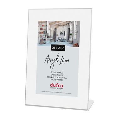 DUFCO Acryl-Bilderrahmen 21x29.7cm 1420.00087 hoch