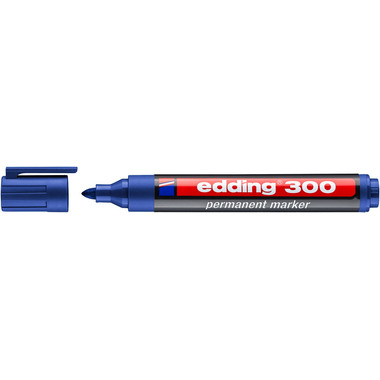 EDDING Permanent Marker 300 1,5-3mm 300-3 blau