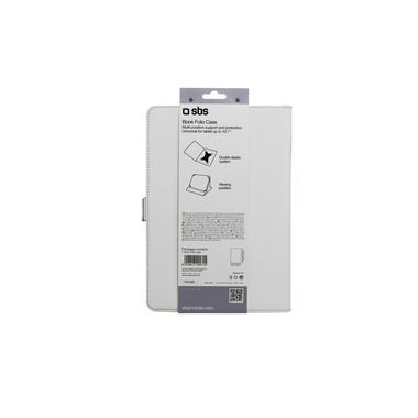 Custodia pieghevole in formato verticale universale Book Lite per tablet fino a 10.1''