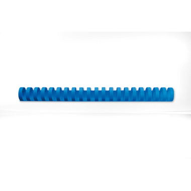 GBC Baguettes de reliure 22mm A4 4028622 bleu, 21 anneaux 100 pcs.