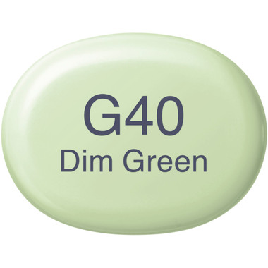 COPIC Marker Sketch 21075214 G40 - Dim Green