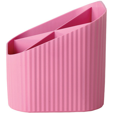 HAN Stifteköcher Re-LOOP 17238-956 pink 4 Fächer