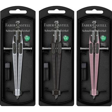 FABER-CASTELL Compas à pointes -390mm 174472 GRIP 2001