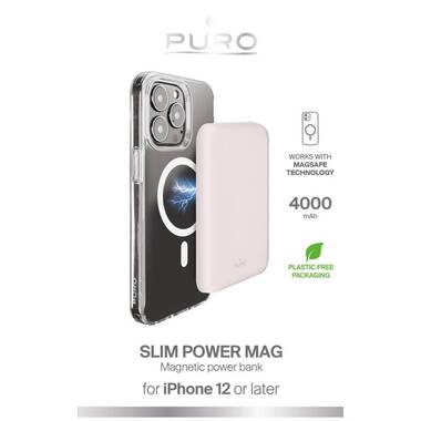 Banc d'alimentation compatible avec MagSafe "Slim Power Mag" | Puro