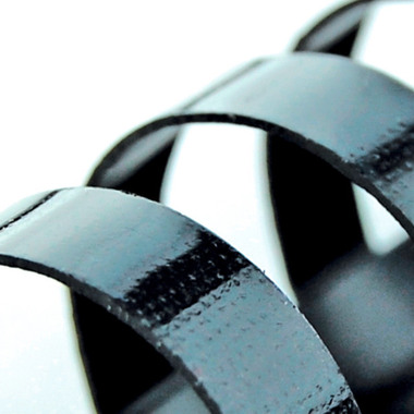 GBC Dorsini rilegafogli 25mm A4 4028182 nero, 21 anelli 50 pezzi