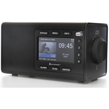 soundmaster DAB+ Radio DAB900SW Black
