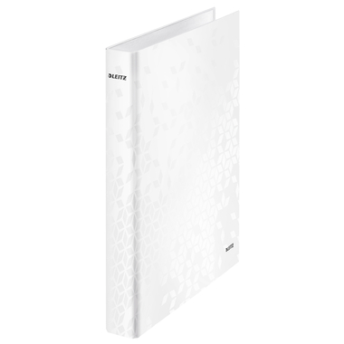 LEITZ Classeur à anneaux WOW A4 4241-00-01 blanc