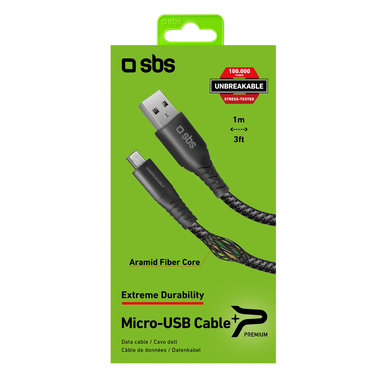 Datenkabel und USB-Aufladung - Micro USB ultra-resistent