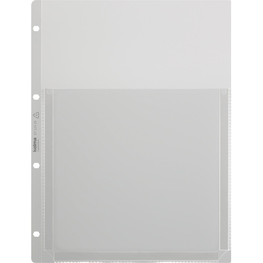 KOLMA Poche transparent Voluma A4 57.124.20 CopyRes.,part.couvrant 25 pcs.
