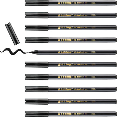 EDDING Brushpen 1340 1340-001 noire