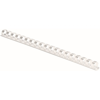 FELLOWES Plastikbinderücken 10mm 5330803 weiss 25 Stück