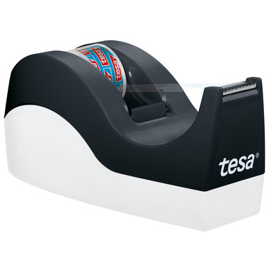 TESA Dérouleur Orca 10mx19mm 53914-00000 noir/blanc incl. 1 roul.