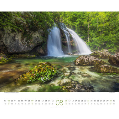 ACKERMANN Calendario 2026 2632 Wasser ML 54x48cm