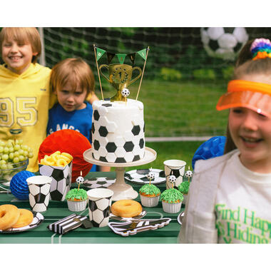 PARTYDECO Caketopper 15.5-20cm KPT54 Ball, mix 2 Stück