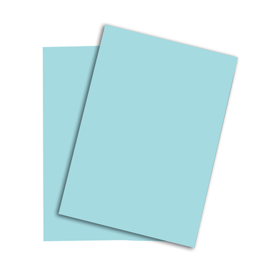 PAPYRUS Rainbow Papier FSC A4 88042718 mittelblau, 80g 500 Blatt