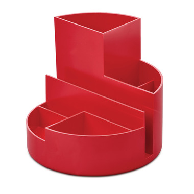 MAUL Stifteköcher Recycle 4117625.ECO 6 Fächer, rot