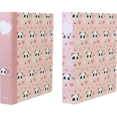ANCOR Ringbuch A4 117035 B'LOG CUTE PANDA, 4 ringe