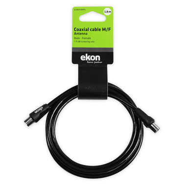  Câble d'antenne mâle/femelle | Ekon